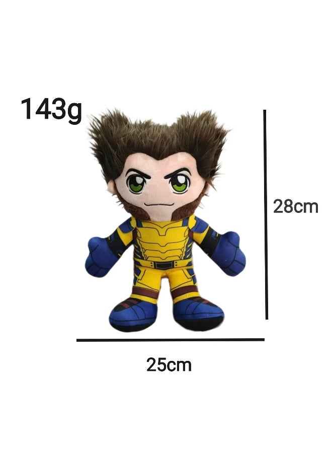 Deadpool  Wolverine Plush Dolls - Collectible Stuffed Toys - Image 1